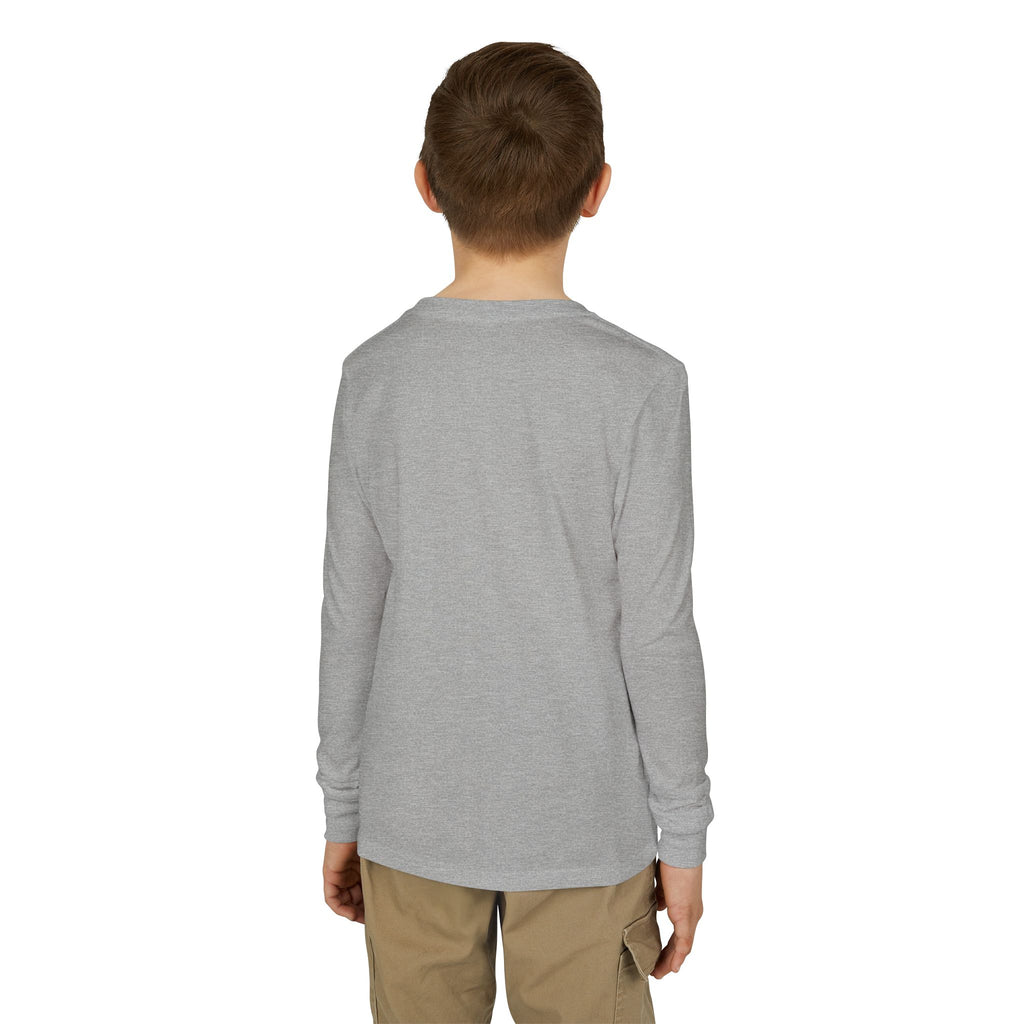 8 Nights No Chill Hanukkah Youth Jersey Long Sleeve Tee