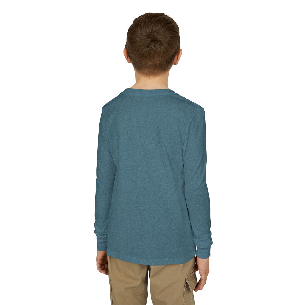 8 Nights No Chill Hanukkah Youth Jersey Long Sleeve Tee