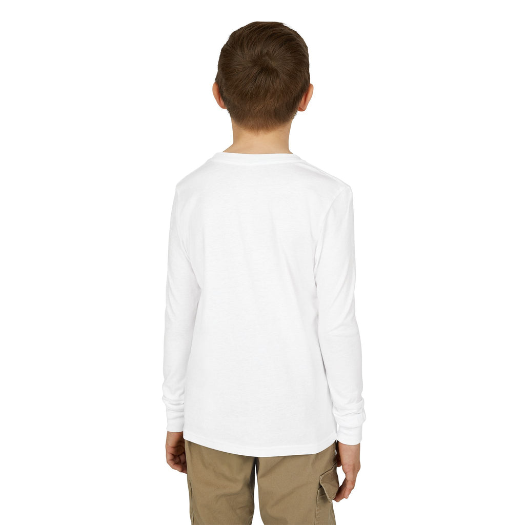 8 Nights No Chill Hanukkah Youth Jersey Long Sleeve Tee