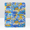 Plush Hanukkah Throw Blanket