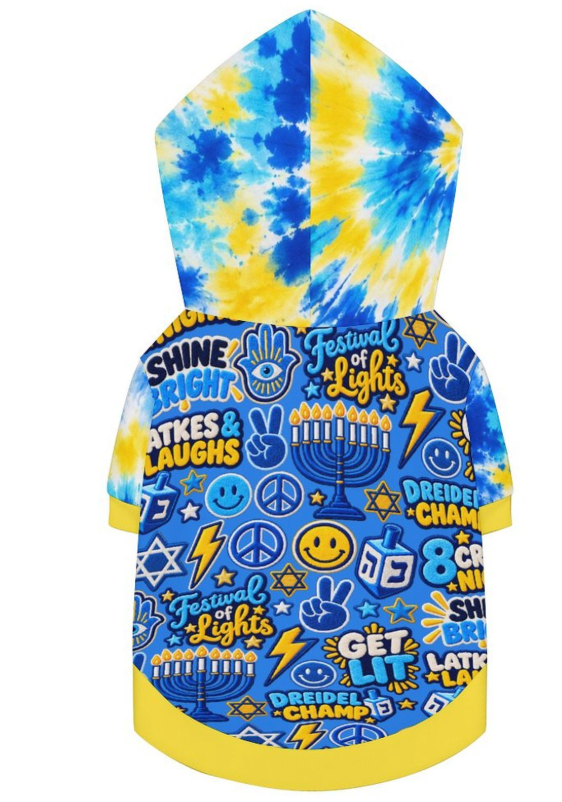 Dog Hanukkah Hoodie